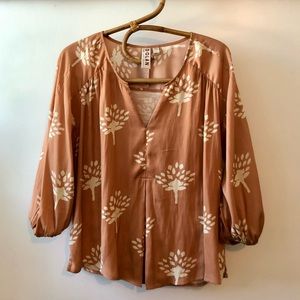 Anthropologie Silky Shirt